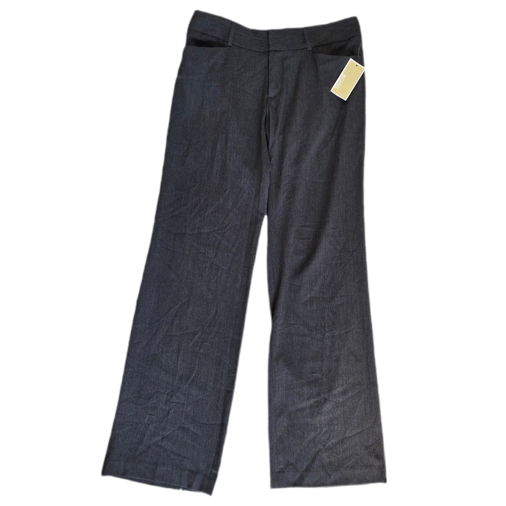 NWT Michael Kors Dress Pants Derby Slacks Gray Women's Size 6